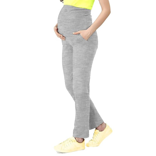 LENAM Women's Relaxed Fit Maternity Pants